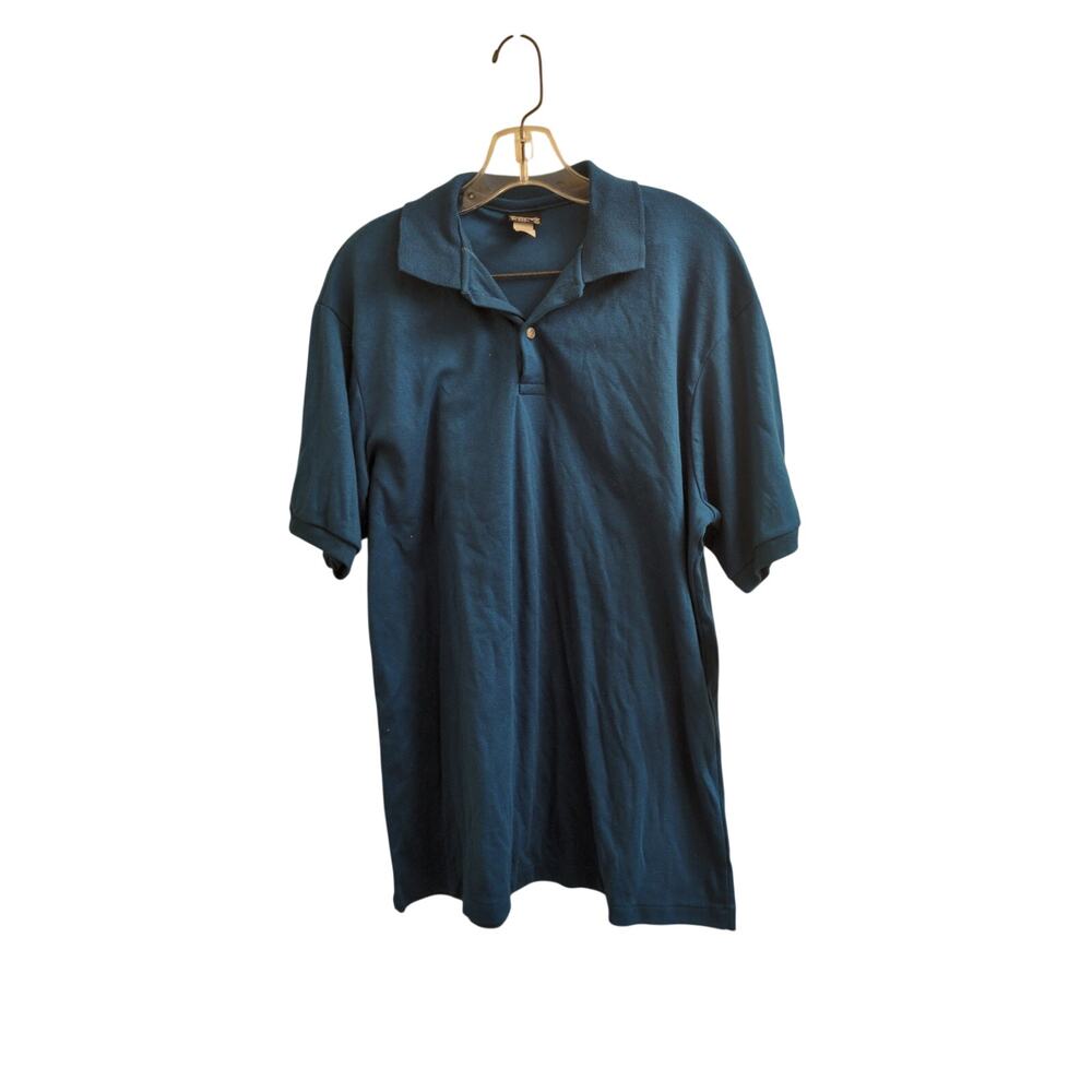 Wrangler Men's New With Tags Vintage Blue Polo Shirt XL